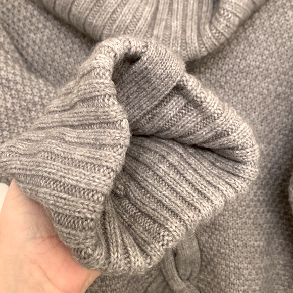 Talbots Wool Sweater Heavy knit Grey color - Picture 7 of 16